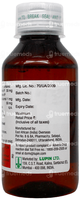 Lcf Ls Syrup 100Ml